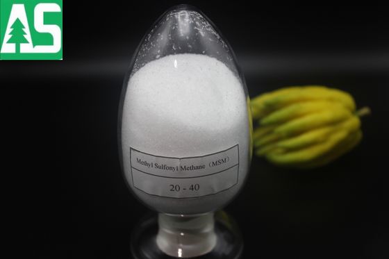 Methyl sulfonyl methane (bột tinh thể màu trắng) 20-100 mesh, tùy chỉnh bột MSM