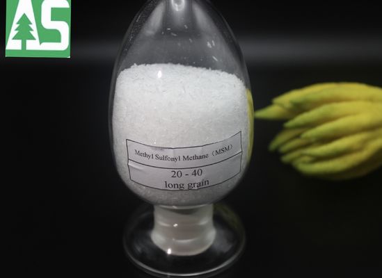Methyl sulfonyl methane (bột tinh thể màu trắng) 20-100 mesh, tùy chỉnh bột MSM